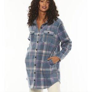 BLUMIND PLAID JACKET SIZE LARGE